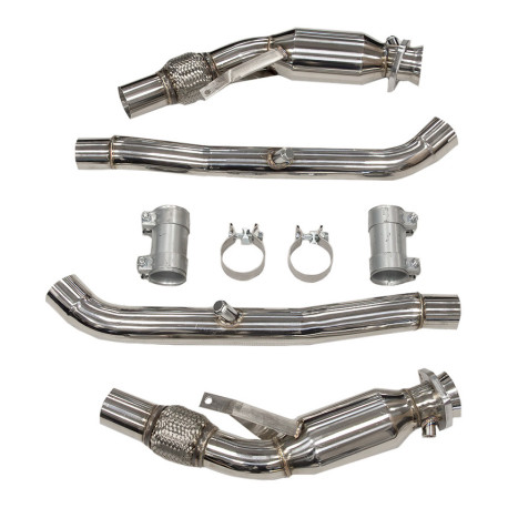 Down pipe, dump pipe Downpipe Audi S4 B7 Quattro V8 | race-shop.hu