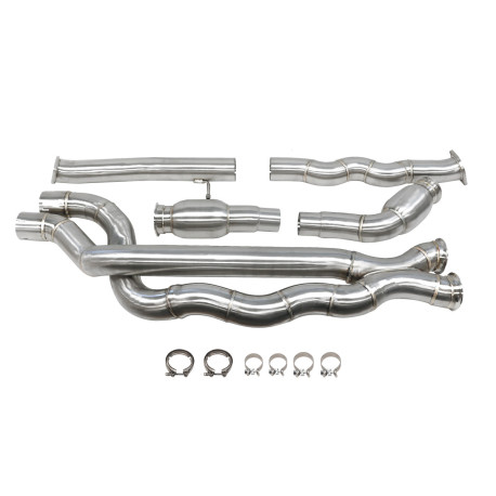 Down pipe, dump pipe Középső cső BMW-hez F87 S55 M2C 2019+ | race-shop.hu