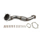 Down pipe, dump pipe RACES downpipe Mitsubishi Lancer EVO X 2008-2015-höz | race-shop.hu