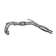 Down pipe, dump pipe Downpipe Seat Leonhoz Cupra 5F 2.0TFSI katalizátorral | race-shop.hu