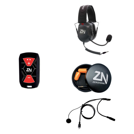 Headsets ZERONOISE kommunikációs készlet PIT-LINK TRAINER (Bluetooth, iPhone-hoz) | race-shop.hu