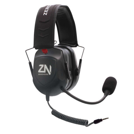 Headsets ZERONOISE headset PIT-LINK 3,5 mm-es jack csatlakozóval iPhone-hoz | race-shop.hu