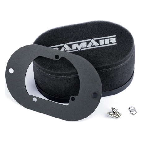 Szűrők karburátorokra Karburátor habszűrő Ramair BLACK Pierburghoz 2E2/2E3/2E-E - 25/40/65mm magasság | race-shop.hu