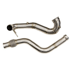 RACES downpipe Mercedes Benz A45 AMG-hez