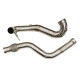 Down pipe, dump pipe RACES downpipe Mercedes GLA45 AMG-hez | race-shop.hu