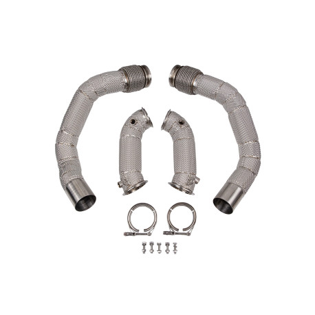 Down pipe, dump pipe RACES downpipe BMW X6M F96 (20+) modellekhez | race-shop.hu