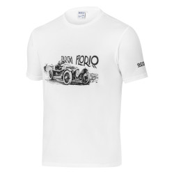 Póló SPARCO TARGA FLORIO DESIGN, fehér