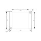 Vízhűtők Universal ALU hűtő 55,5x46,5x8cm | race-shop.hu