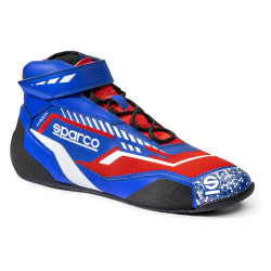 Gokart cipő Sparco K-ROCK, cián/piros