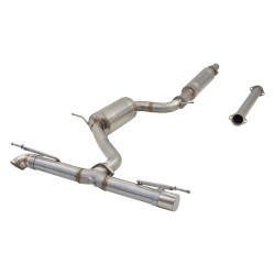 XFORCE 76 mm cat-back kipufogórendszer VOLKSWAGEN GOLF TSI 1.4L 2013+-hoz