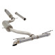 XFORCE KIPUFOGÓRENDSZER XFORCE 76 mm cat-back kipufogórendszer VOLKSWAGEN GOLF TSI 1.4L 2013+-hoz | race-shop.hu