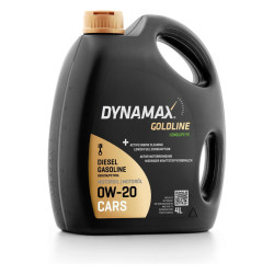 Motorový olej DYNAMAX GOLDLINE LONGLIFE FE 0W20 4 L