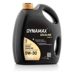 Motorový olej DYNAMAX GOLDLINE LONGLIFE 0W30 4 L