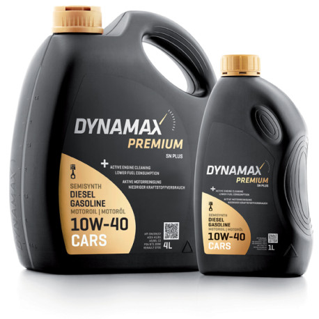 Motorolajak és adalékok Motorový olej DYNAMAX PREMIUM SN PLUS 10W40 4 L | race-shop.hu