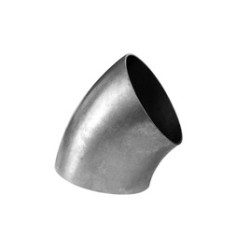 Rozsdamentes cső - könyök 45°- 38mm