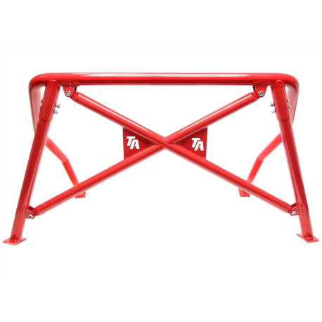 Rollcages and Rollbars TA-TECHNIX bukókeret BMW 3er kupé E92 06-13-hoz, acél, piros, logóval | race-shop.hu