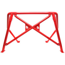 TA-TECHNIX bukókeret VW Golf I 17 08.78-83-hoz, acél, piros, logóval