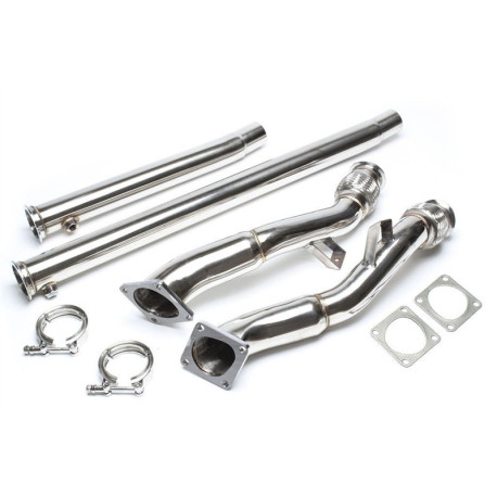 Down pipe, dump pipe TA-TECHNIX rozsdamentes downpipe Audi Allroad 4BH/C5-höz | race-shop.hu