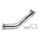 Down pipe, dump pipe TA-TECHNIX rozsdamentes downpipe Audi Q5 8R-hez | race-shop.hu
