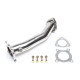 Down pipe, dump pipe TA-TECHNIX rozsdamentes downpipe Audi A4 kabrió 8H/B6/B7-hez | race-shop.hu