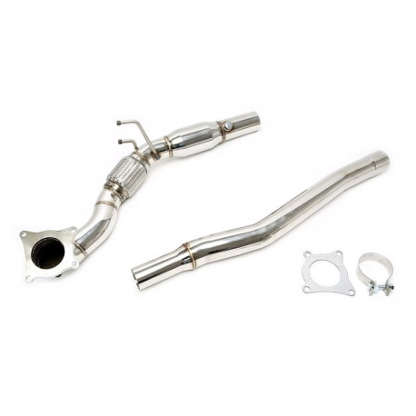 Down pipe, dump pipe TA-TECHNIX rozsdamentes downpipe Audi TTS 8J-hez | race-shop.hu