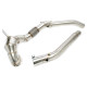 Down pipe, dump pipe TA-TECHNIX downpipe katalizátorral Seat Ateca KH-hoz | race-shop.hu