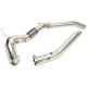 Down pipe, dump pipe TA-TECHNIX downpipe katalizátor nélkül Audi TT 8S-hez | race-shop.hu