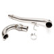 Down pipe, dump pipe TA-TECHNIX rozsdamentes downpipe Skoda Superb 3T/3V-hez | race-shop.hu