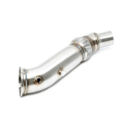 Down pipe, dump pipe TA-TECHNIX rozsdamentes downpipe BMW X4 G02 2017-2019-hez | race-shop.hu