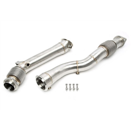 Down pipe, dump pipe TA-TECHNIX rozsdamentes downpipe BMW X3 F97 2019+-hoz | race-shop.hu