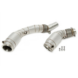 TA-TECHNIX downpipe katalizátorral BMW 3er F80 2014-2020-hoz