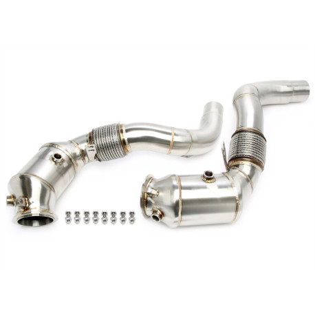 Down pipe, dump pipe TA-TECHNIX downpipe katalizátor nélkül BMW 5er G30 2019+-hoz | race-shop.hu