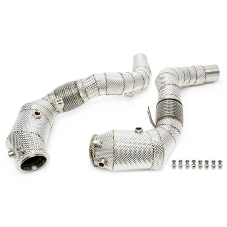 Down pipe, dump pipe TA-TECHNIX downpipe katalizátorral BMW X5 F15 2013-2018-hoz | race-shop.hu