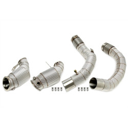 TA-TECHNIX downpipe katalizátorral BMW X6 M F96 2020-2022-höz