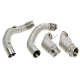 Down pipe, dump pipe TA-TECHNIX downpipe katalizátorral BMW X6 M F96 2020-2022-höz | race-shop.hu