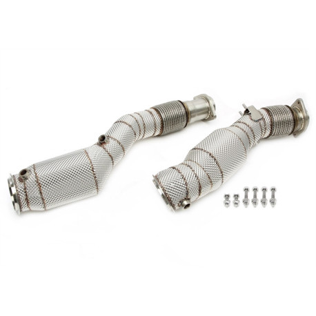 Down pipe, dump pipe TA-TECHNIX downpipe katalizátorral BMW X3 F97 2019+-hoz | race-shop.hu