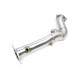 Down pipe, dump pipe TA-TECHNIX rozsdamentes downpipe Porsche Macan 95B 2014-2018-hoz | race-shop.hu