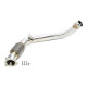 Down pipe, dump pipe TA-TECHNIX rozsdamentes downpipe Porsche Panamera 971 2016+-hoz | race-shop.hu