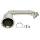 Down pipe, dump pipe TA-TECHNIX downpipe katalizátorral Porsche Panamera 971 2016-2020-hoz | race-shop.hu