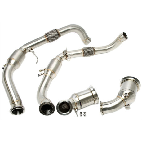 Down pipe, dump pipe TA-TECHNIX downpipe katalizátor nélkül Porsche Panamera 971 2019+-hoz | race-shop.hu