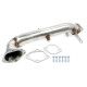 Down pipe, dump pipe TA-TECHNIX rozsdamentes downpipe VW Beetle kabrió 5C 2011-2019-hez | race-shop.hu