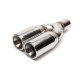 Két kimenettel TA-TECHNIX rozsdamentes kipufogóvég, 2× 89 mm | race-shop.hu