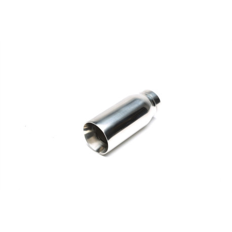 Egy kimenettel TA-TECHNIX rozsdamentes kipufogóvég (kerek, sima), 76 mm | race-shop.hu