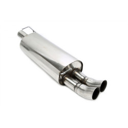 TA-TECHNIX rozsdamentes sport hátsó kipufogódob Audi A3 8L-hez, 2× 76 mm DTM