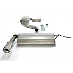 TA-TECHNIX rozsdamentes cat-back kipufogó Audi A3 8P 2003+-hoz, 100 mm