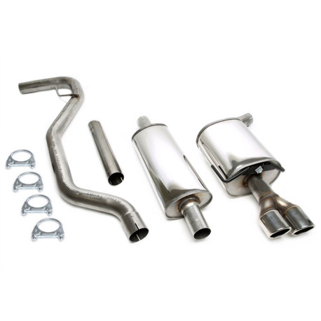 TA Technix KIPUFOGÓRENDSZER TA-TECHNIX rozsdamentes cat-back kipufogó Saab 9-3 YS3F 2003+-hoz, 2× 80 mm | race-shop.hu