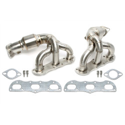 TA-TECHNIX rozsdamentes leömlő Porsche Cayman 981 2012-2016-hoz