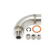 Adapterek és lambda szondák TA-TECHNIX lambdaszonda adapter / hosszabbító (M18x1,5, hossz 42 mm, 45°-os ív) | race-shop.hu