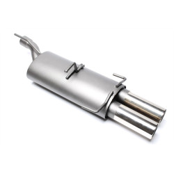 TA-TECHNIX sport hátsó kipufogódob Opel Kadett E CC-hez, 2× 76 mm