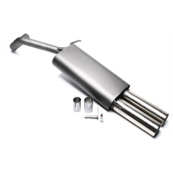 TA-TECHNIX sport hátsó kipufogódob VW Polo 9N-hez, 2× 76 mm